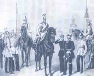 Кавалергарды в 1856 году