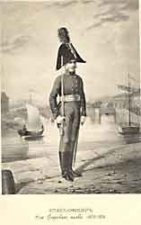 Штаб-офицер 17-го Егерского полка 1802-1804