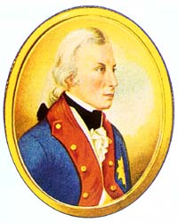 Фридрих-Вильгельм III, король Пруссии в 1770-1840 (с миниатюры Генри Плоца)