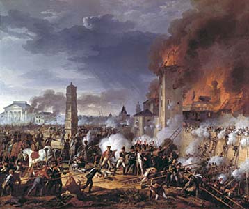 Ш. Тевенен. Штурм и взятие Регенбурга 21 апреля 1809 г.