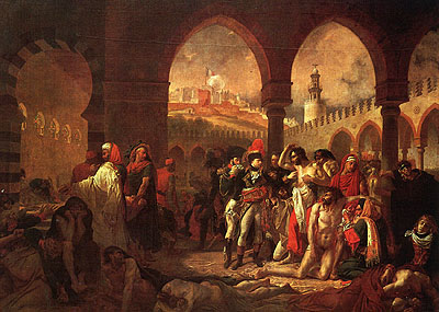 Наполеон в городе Яффа