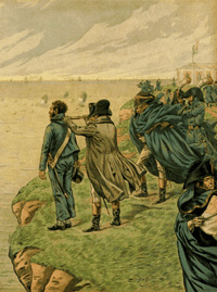 Наполеон в Булонском лагере