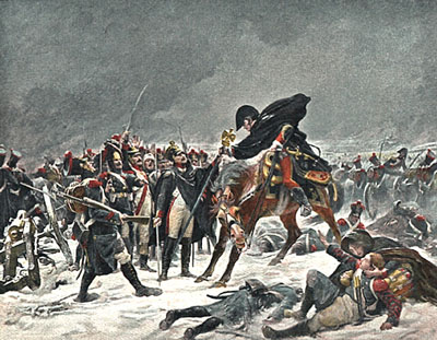Фрагмент битвы при Прейсиш-Эйлау