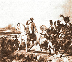 Наполеон в битве при Ваграме