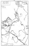 Карта №2 походов 1701, 1702, 1710 гг.